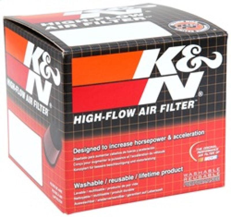 K&N Engineering K&N Universal Rubber Filter 1 1/2in FLG 3in OD 4in Height - BoltMotorsports