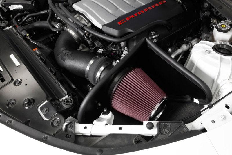K&N Engineering K&N 2016 Chevy Camaro SS V8-6.2L Aircharger Performance Intake - BoltMotorsports