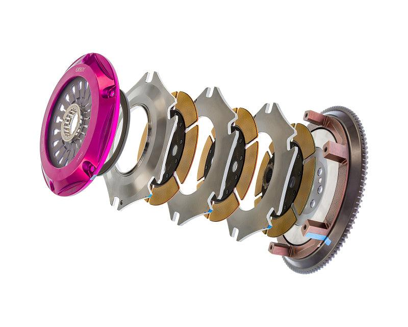 Exedy 1996-1996 Mitsubishi Lancer Evolution IV L4 Hyper Triple Cerametallic Clutch Rigid Pull Type - BOLT Motorsports