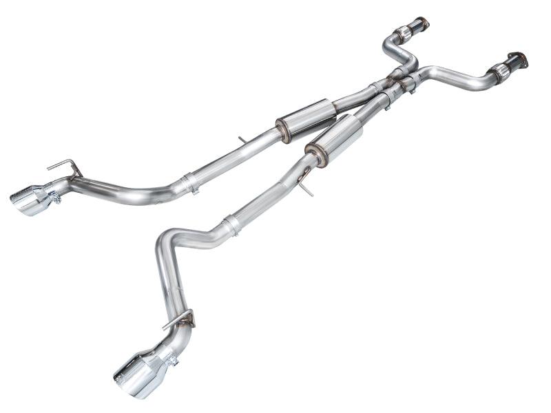 AWE Tuning AWE 2023 Nissan Z RZ34 RWD Track Edition Catback Exhaust System w/ Chrome Silver Tips - BoltMotorsports