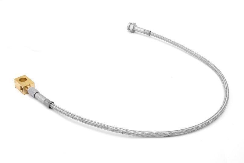 Rugged Ridge Rear Brake Hose Braided Stainless 76-86 Jeep CJ - BOLT Motorsports