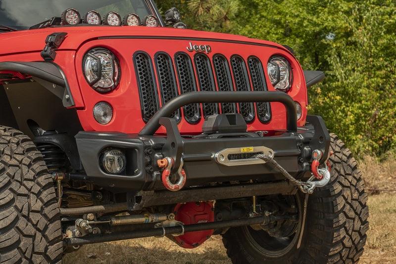 Rugged Ridge Arcus Front Bumper Set W/ Overrider 2018 Jeep Wrangler JK - BOLT Motorsports