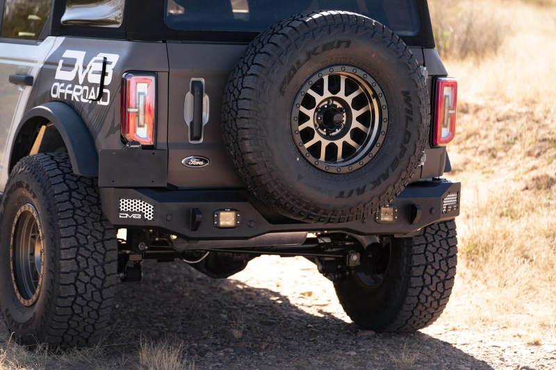 DV8 Offroad 21-22 Ford Bronco MTO Series Rear Bumper - BOLT Motorsports