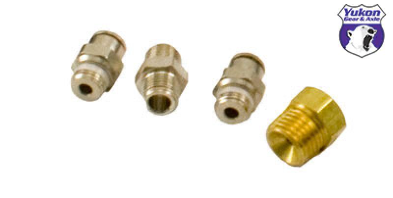 Yukon Gear & Axle Yukon Gear Zip Locker Bulkhead Fitting Kit - BoltMotorsports