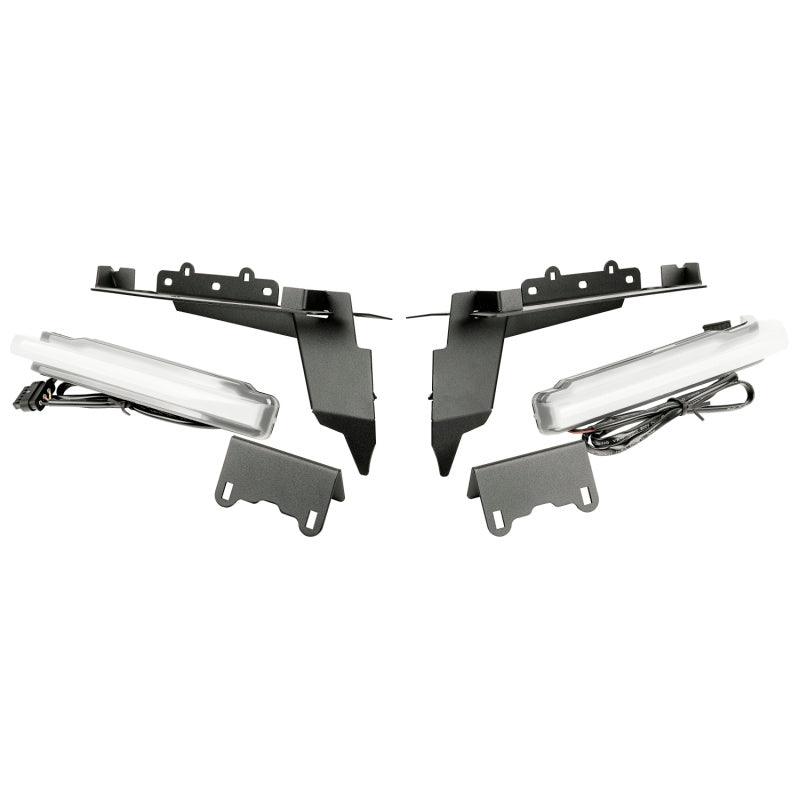 Rugged Ridge Chop Brackets Front Fender 18-21 Jeep Wrangler JL/JT Rubicon w/ DRLs - BOLT Motorsports
