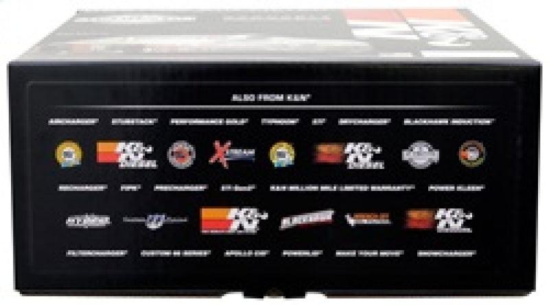 K&N Engineering K&N 5 1/8in Flange 11in OD 3 1/4in Height w/ Vent Custom Air Cleaner Assembly - BoltMotorsports