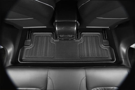 3D MAXpider 3D MAXpider 2020-2021 Tesla Model Y Elitect 1st & 2nd Row Floormats - Black - BoltMotorsports