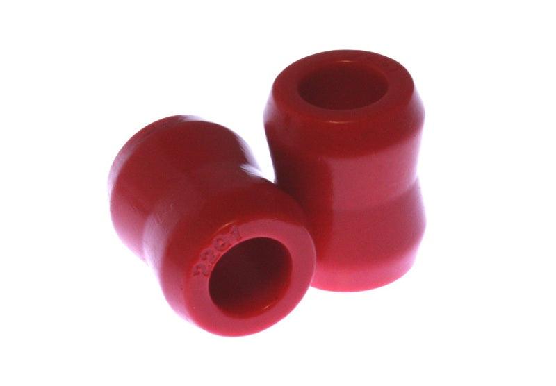 Energy Suspension Red Hour Glass Shock Bushings 5/8 inch I.D. / 1 min - 1 1/8 max inch O.D. / 1 7/16 - BOLT Motorsports