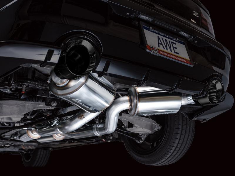 AWE Tuning AWE 2023 Nissan Z RZ34 RWD Touring Edition Catback Exhaust System w/ Diamond Black Tips - BoltMotorsports
