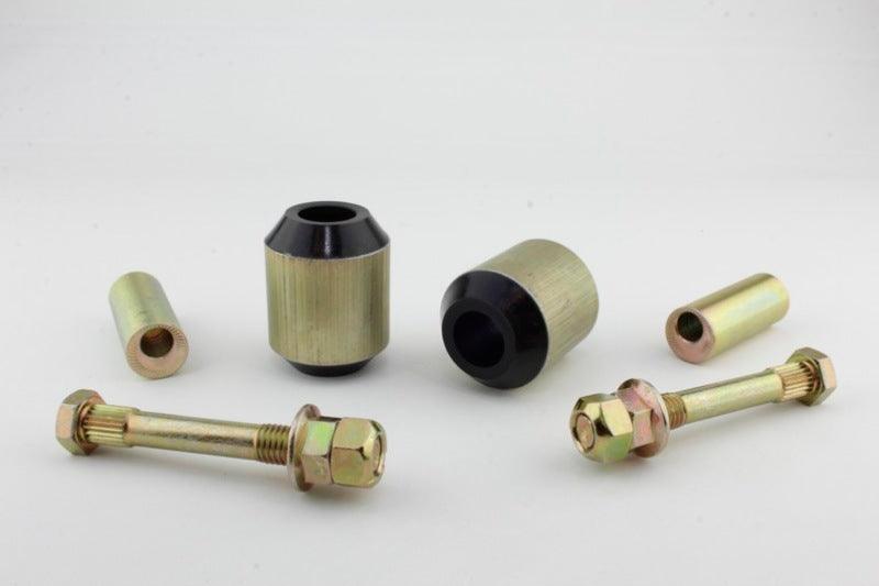 Whiteline Plus 04/91-05/01 BMW 3 Series Rear Lower/Upper Outer Control Arm Bushing Kit (Camber Adj) - BOLT Motorsports