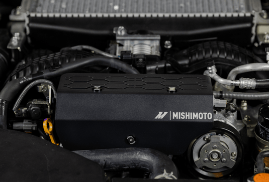 Mishimoto Mishimoto 2022+ Subaru WRX Pulley Cover Black - BoltMotorsports