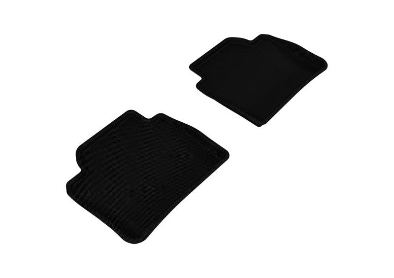 Load image into Gallery viewer, 3D MAXpider 3D MAXpider 2012-2020 BMW 3 Series/4 Series Gran Coupe F30/F36 Kagu 2nd Row Floormats - Black - BoltMotorsports
