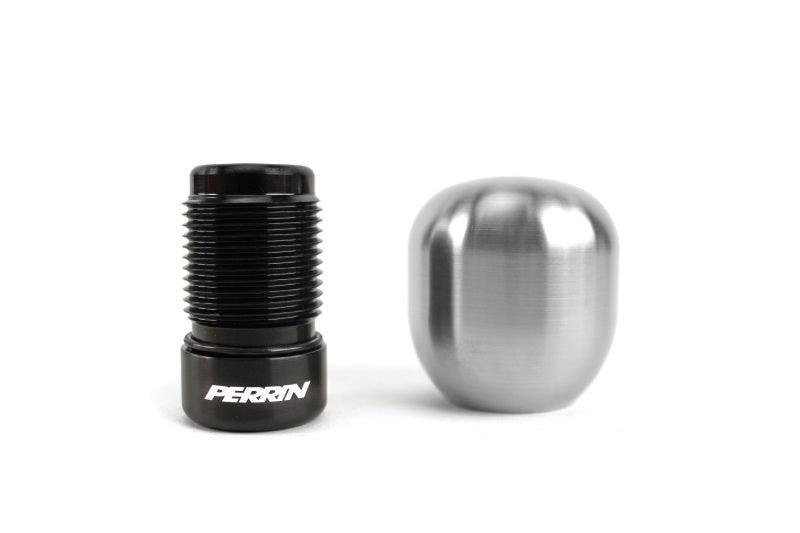 Perrin Performance Perrin 13-20 & 2022 BRZ / 2022 Toyota GR86 Automatic Brushed Barrel 1.85in SS Shift Knob - BoltMotorsports