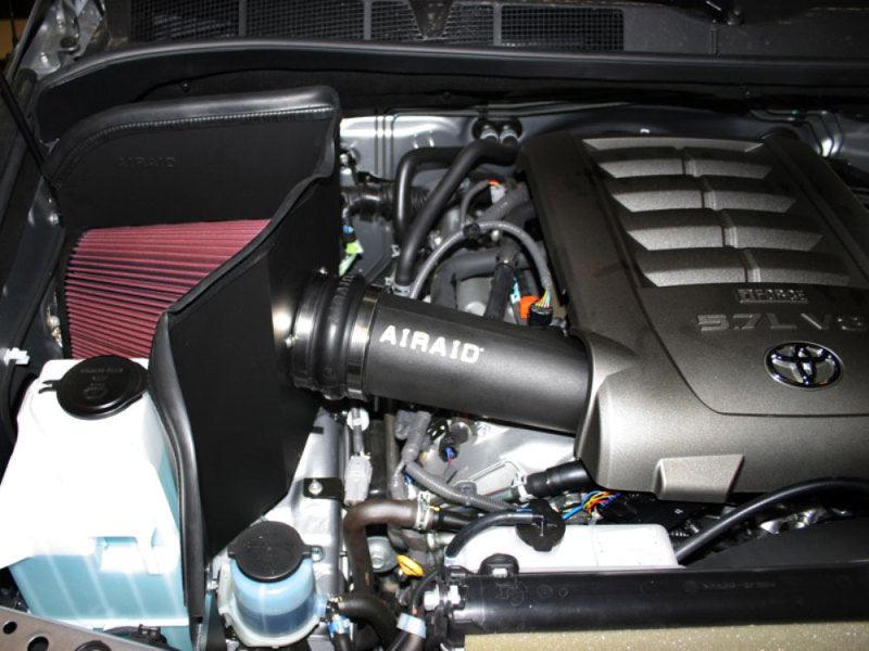 Airaid 07-14 Toyota Tundra/Sequoia 4.6L/5.7L V8 CAD Intake System w/ Tube (Dry / Red Media) - BOLT Motorsports