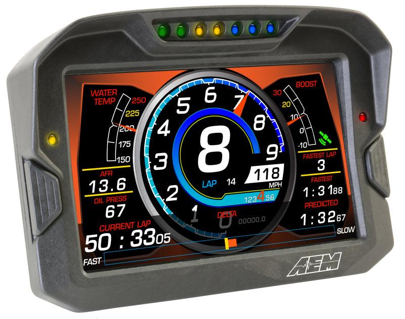 AEM CD-7 Logging GPS Enabled Race Dash Carbon Fiber Digital Display w/o VDM (CAN Input Only) - BOLT Motorsports
