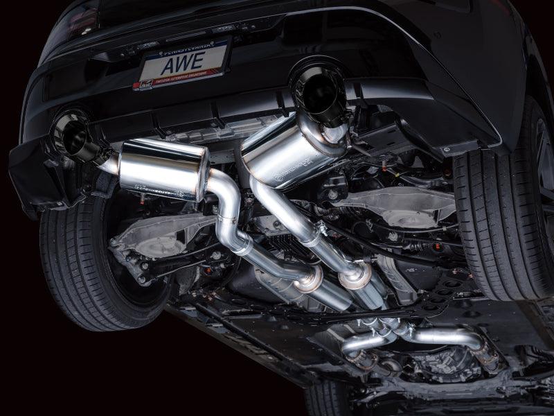 AWE Tuning AWE 2023 Nissan Z RZ34 RWD Touring Edition Catback Exhaust System w/ Diamond Black Tips - BoltMotorsports
