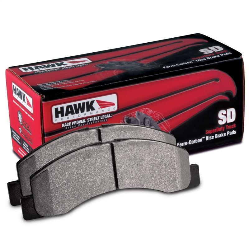 Hawk 07-08 Escalade 6.2 / 07-08 Avalanche Super Duty Rear Brake Pads - BOLT Motorsports