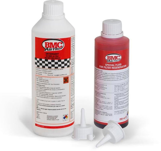 BMC BMC Complete Filter Washing Kit - 500ml Detergent & 250ml Oil Bottle - BoltMotorsports