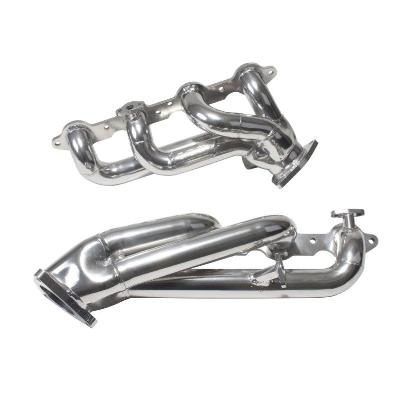 BBK 99-04 GM Truck SUV 4.8 5.3 Shorty Tuned Length Exhaust Headers - 1-3/4 Silver Ceramic - BOLT Motorsports