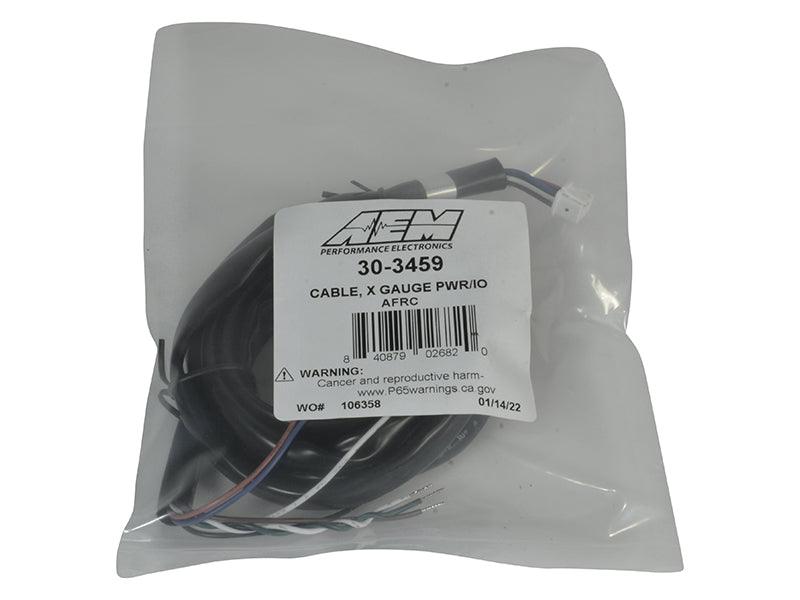 AEM Power Harness for 30-0300 X-Series Wideband Gauge - BOLT Motorsports