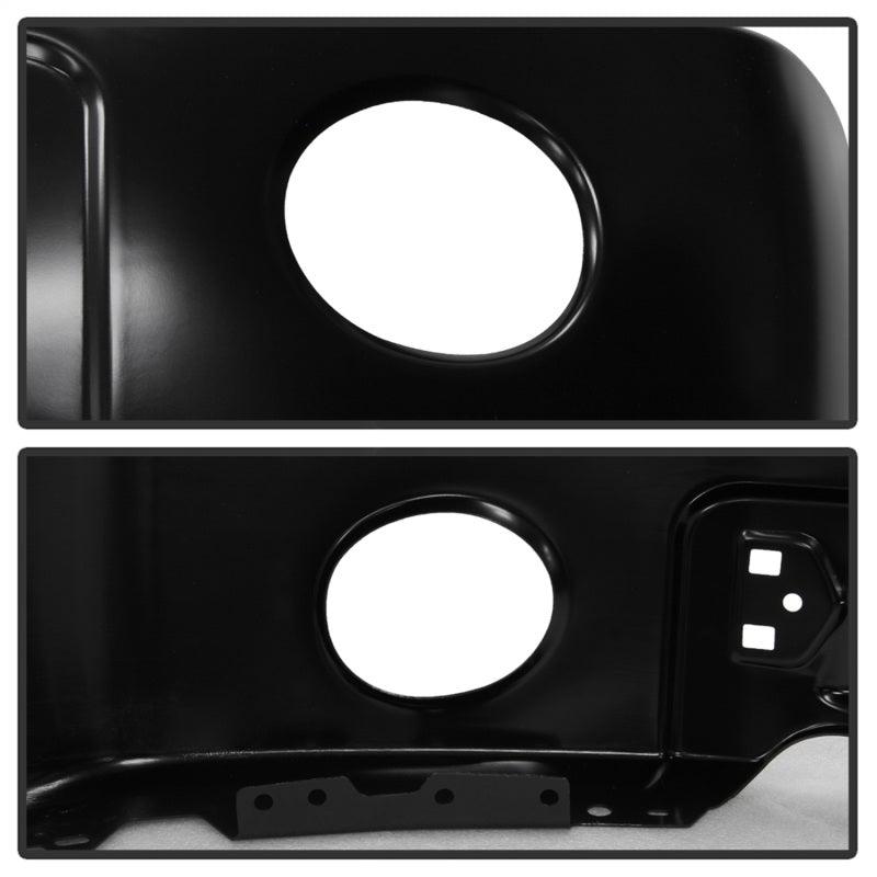 SPYDER Spyder Ford F150 09-14 w/Fog Light Hole Front Bumper - Black (OEM # 9L3Z17757DPTM) - BoltMotorsports
