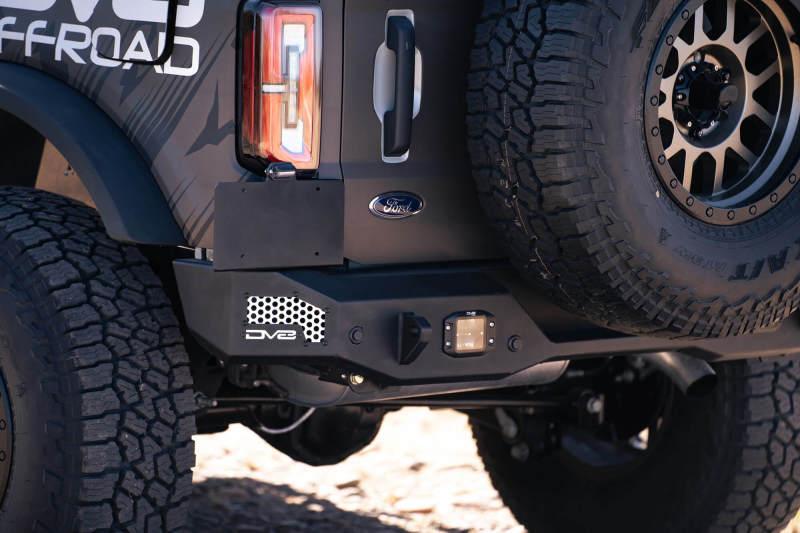DV8 Offroad 21-22 Ford Bronco MTO Series Rear Bumper - BOLT Motorsports