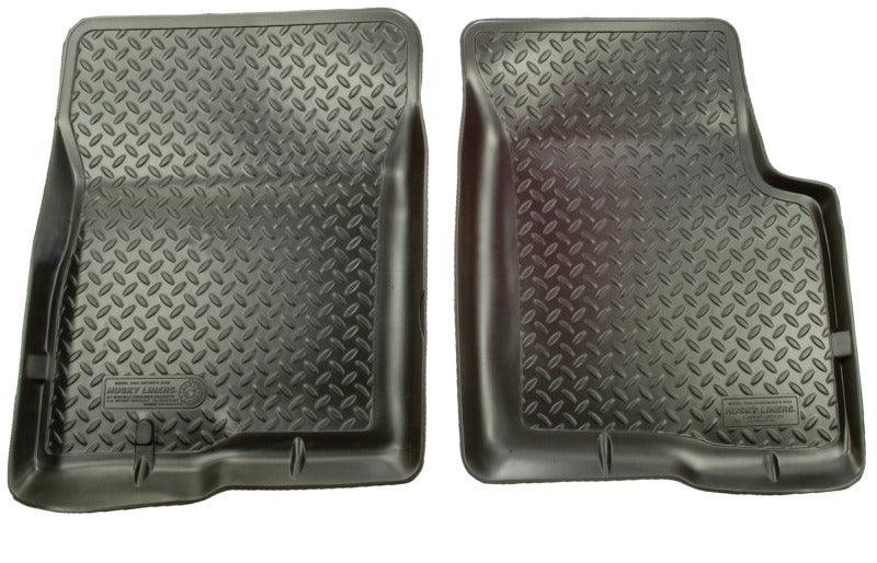 Husky Liners 97-04 Ford Truck (1/2 and 3/4 Ton Light Duty Only) Classic Style Black Floor Liners - BOLT Motorsports