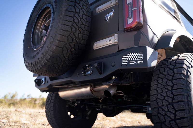 DV8 Offroad 21-22 Ford Bronco MTO Series Rear Bumper - BOLT Motorsports