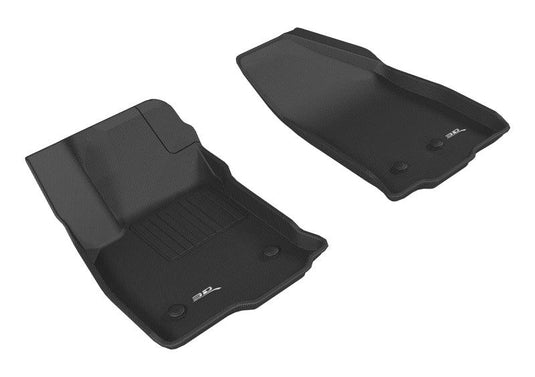 3D MAXpider 3D MAXpider 2016-2019 Chevrolet Volt Kagu 1st Row Floormat - Black - BoltMotorsports