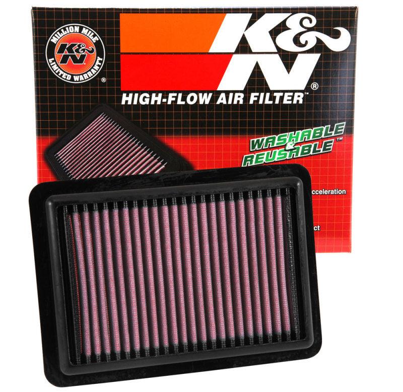 K&N Engineering K&N Replacement Panel Air Filter for 2015 Honda Fit 1.5L L4 - BoltMotorsports