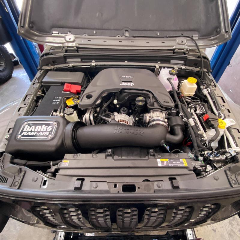 Banks Power 18-20 Jeep 3.6L Wrangler (JL) Ram-Air Intake System - Dry Filter - BOLT Motorsports