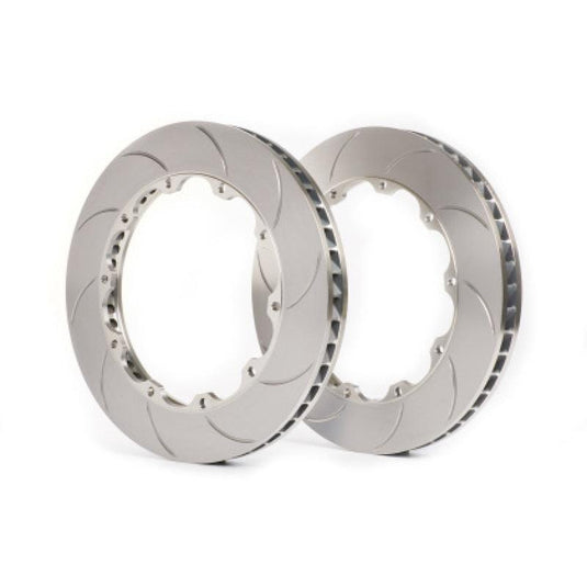 GiroDisc GiroDisc 355x35mm 10 Pin Holes 52mm Annulus Slotted Rings - BoltMotorsports