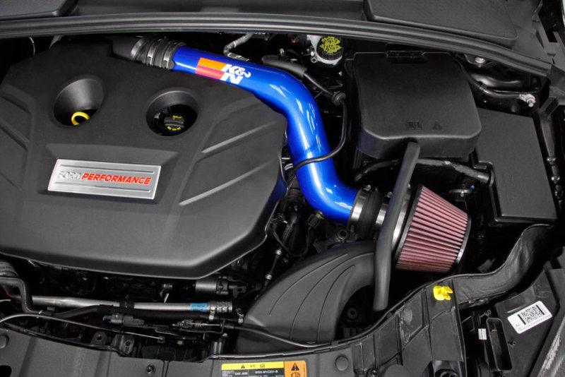 K&N Engineering K&N 2016-2017 Ford Focus RS 2.3L Typhoon Short Ram Intake - BoltMotorsports