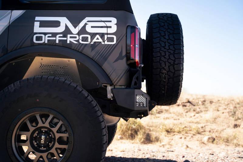 DV8 Offroad 21-22 Ford Bronco MTO Series Rear Bumper - BOLT Motorsports