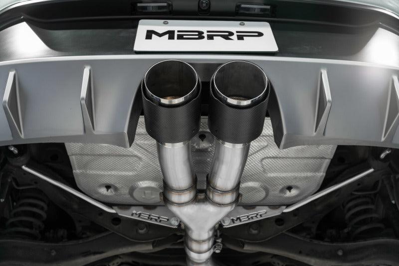 2019+ MBRP Hyundai Veloster Turbo Cat Back - Aluminized - BOLT Motorsports
