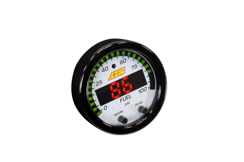 AEM X-Series Pressure 0-100psi Gauge Kit - BOLT Motorsports