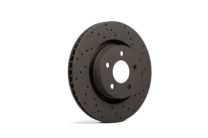 Hawk Talon 1997 Acura Integra GS Drilled and Slotted Front Brake Rotor Set - BOLT Motorsports