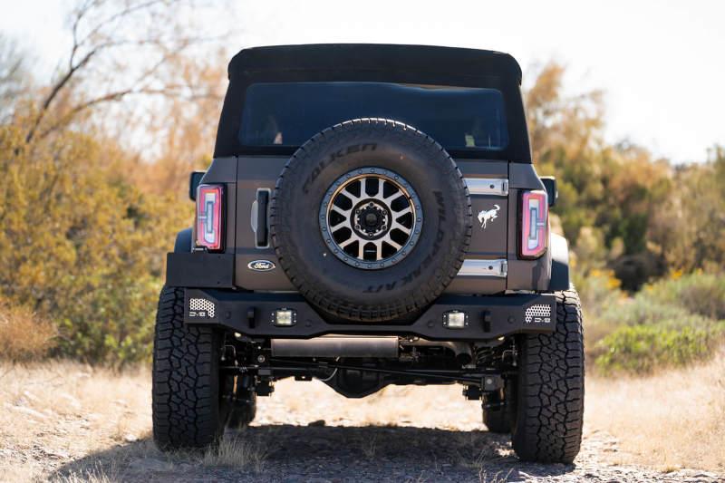 DV8 Offroad 21-22 Ford Bronco MTO Series Rear Bumper - BOLT Motorsports