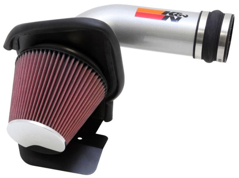 K&N Engineering K&N 11 Ford Taurus SHO 3.5L V6 Silver Typhoon Cold Air Intake - BoltMotorsports