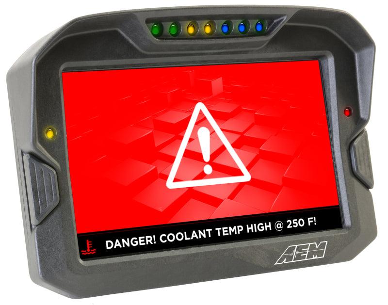 AEM CD-7 Logging GPS Enabled Race Dash Carbon Fiber Digital Display w/o VDM (CAN Input Only) - BOLT Motorsports