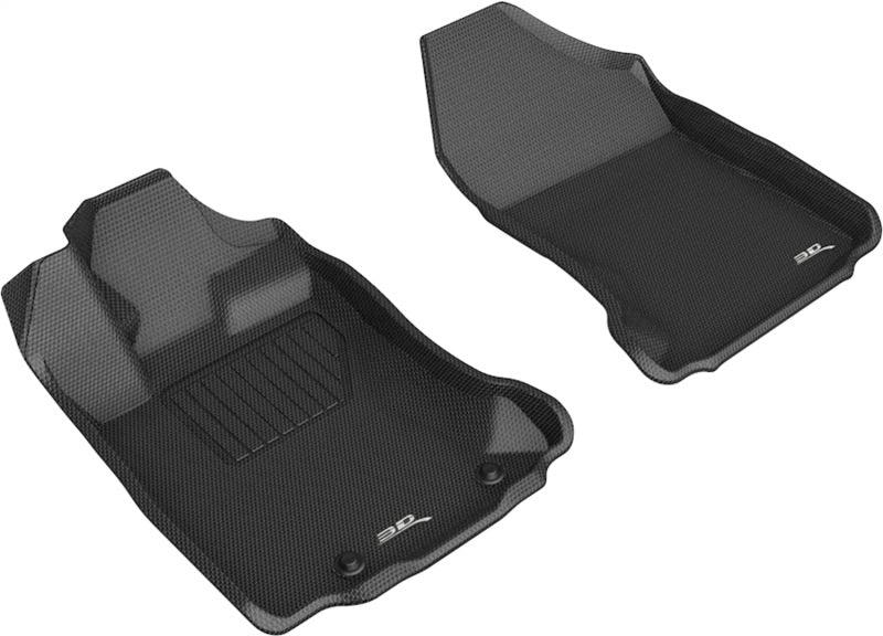 3D MAXpider 3D MAXpider 20-21 Subaru Legacy/Outback Kagu 1st Row Floormat - Black - BoltMotorsports