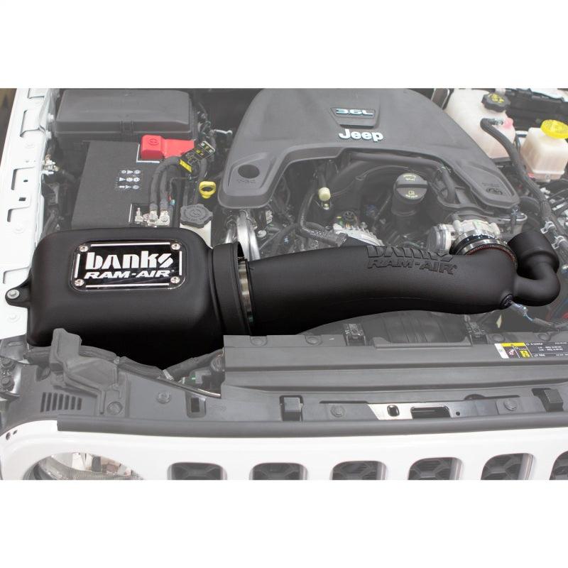Banks Power 18-20 Jeep 3.6L Wrangler (JL) Ram-Air Intake System - Dry Filter - BOLT Motorsports