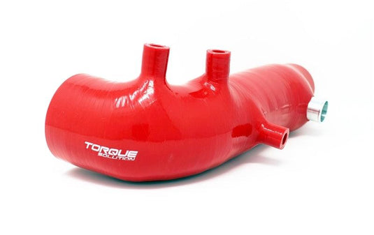 Torque Solution Torque Solution Turbo Inlet Hose Black: 02-07 Subaru WRX/04-18 STI/05-09 Legacy GT/04-13 FTX - Red - BoltMotorsports