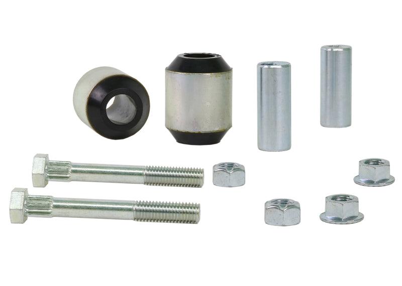 Whiteline Plus 04/91-05/01 BMW 3 Series Rear Lower/Upper Outer Control Arm Bushing Kit (Camber Adj) - BOLT Motorsports
