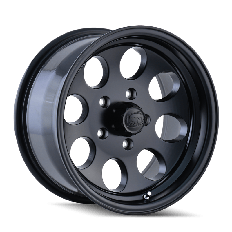 ION Type 171 17x9 / 5x127 BP / -12mm Offset / 83.82mm Hub Matte Black Wheel - BOLT Motorsports
