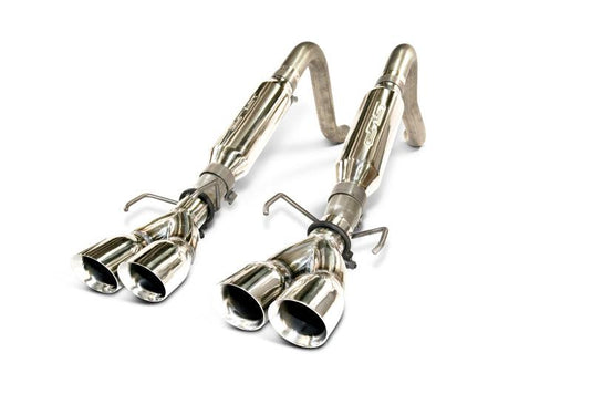 SLP SLP 2005-2008 Chevrolet Corvette LS2 LoudMouth Axle-Back Exhaust System - BoltMotorsports