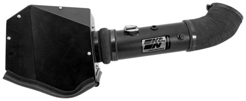 K&N Engineering K&N 11-13 Ford F250/F350/F450/F550 Super Duty 6.7L V8 DSL Black Performance Intake Kit - BoltMotorsports