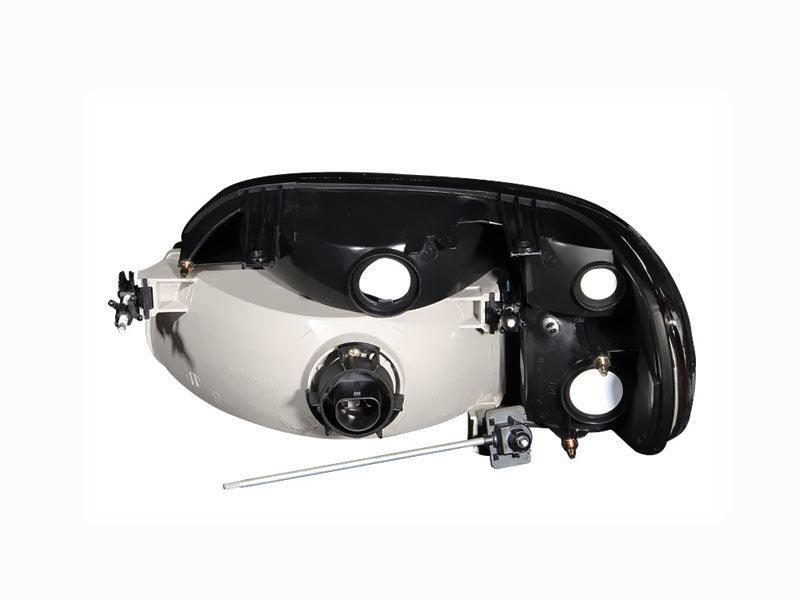 ANZO 1995-2001 Ford Explorer Crystal Headlights Chrome w/ Corner Lights 2pc - BOLT Motorsports