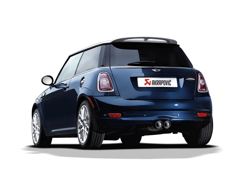 Akrapovic 07-14 MINI Cooper S (R56) / Cooper S Cabrio (R57) Evolution Line Cat Back (SS) (Req. Tips) on BOLTMotorsports