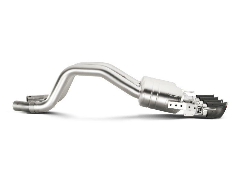 Akrapovic 14-17 Chevrolet Corvette Z06 (C7) Slip-On Line (Titanium) w/ Carbon Tips on BOLTMotorsports